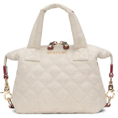 Mz Wallace Micro Sutton Tote In Neutral