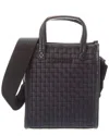 Mz Wallace Micro Woven Nylon Box Tote In Black
