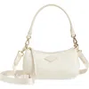 Mz Wallace Mini Chelsea Nylon Shoulder Bag In Sand