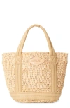 MZ WALLACE MINI RAFFIA TOTE