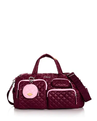 Mz Wallace Mzw X Splits59 Duffle Bag In Burgundy