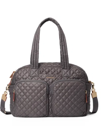 Mz Wallace Nik Ii Quilted Holdall In White