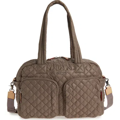 Mz Wallace Nik Quilted Nylon Duffle Bag