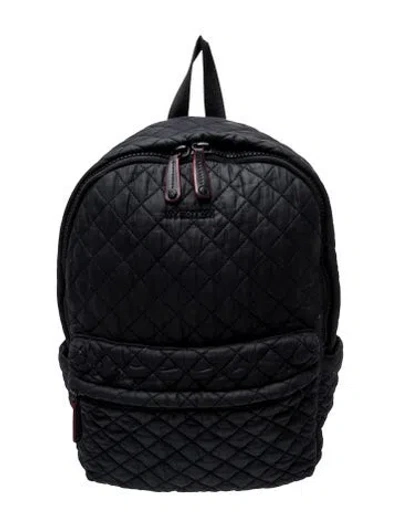 Pre-owned Mz Wallace Nylon Backpack In Black