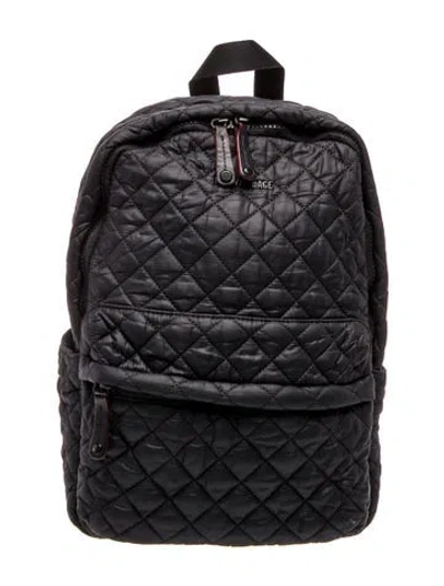Pre-owned Mz Wallace Nylon Backpack In Black