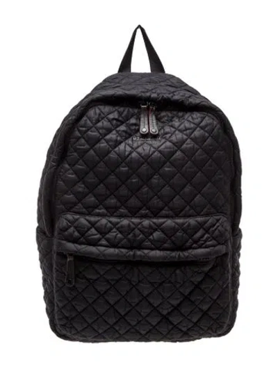 Pre-owned Mz Wallace Nylon Backpack In Black