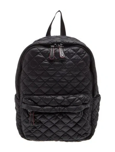 Pre-owned Mz Wallace Nylon Backpack In Blue