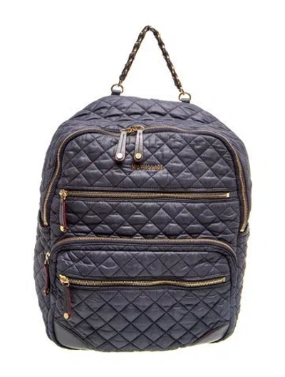 Pre-owned Mz Wallace Nylon Backpack In Blue