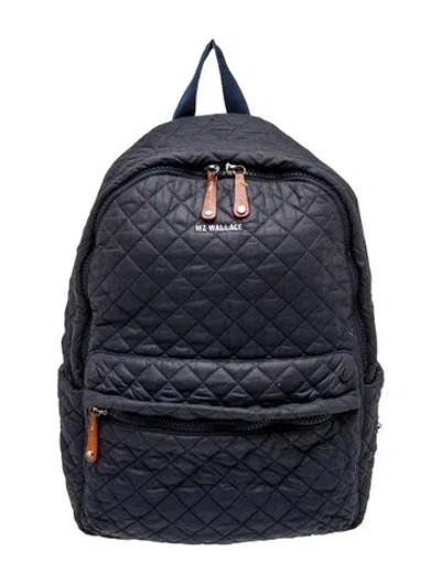 Pre-owned Mz Wallace Nylon Backpack In Blue