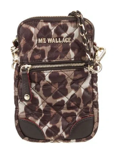 Pre-owned Mz Wallace Nylon Backpack In Brown