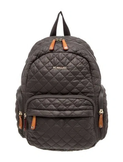 Pre-owned Mz Wallace Nylon Backpack In Brown