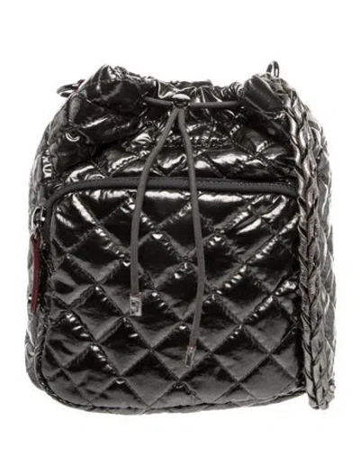 Pre-owned Mz Wallace Nylon Backpack In Gray