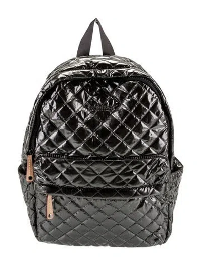 Pre-owned Mz Wallace Nylon Backpack In Gray