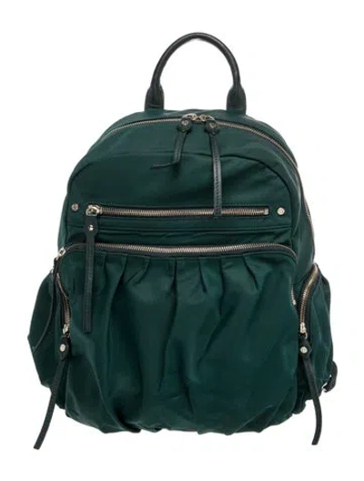 Pre-owned Mz Wallace Nylon Backpack In Green