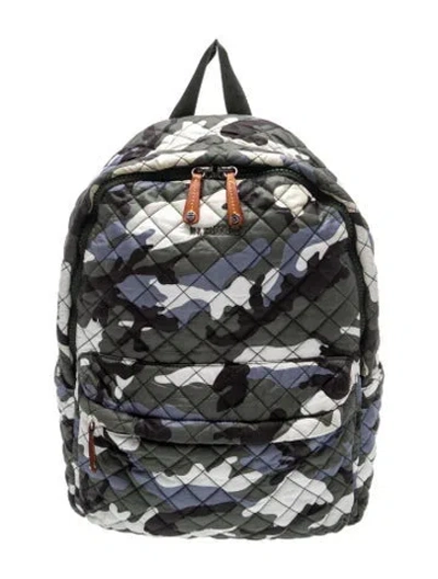Pre-owned Mz Wallace Nylon Backpack In Green