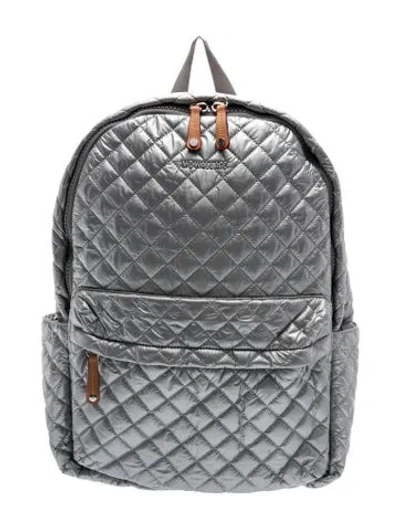 Pre-owned Mz Wallace Nylon Backpack In Grey