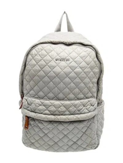 Pre-owned Mz Wallace Nylon Backpack In Grey