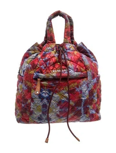 Pre-owned Mz Wallace Nylon Backpack In Multicolor