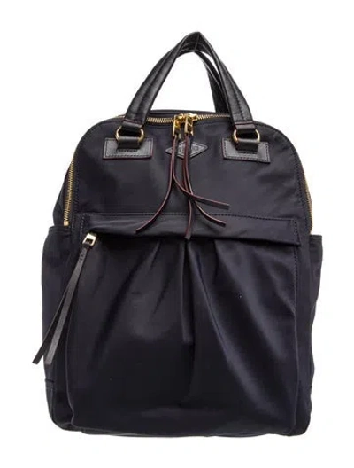Pre-owned Mz Wallace Nylon Backpack In Purple