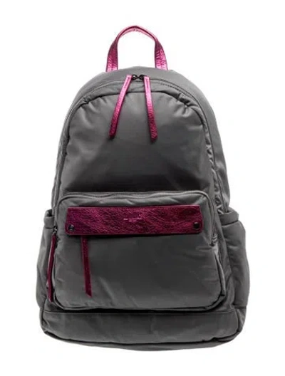 Pre-owned Mz Wallace Nylon Backpack W/ Tags In Black