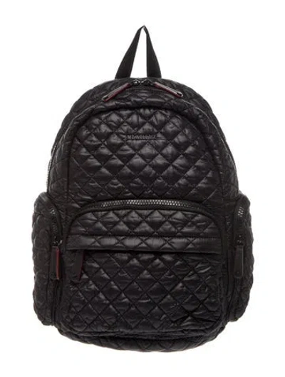 Pre-owned Mz Wallace Nylon Backpack W/ Tags In Black