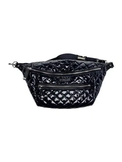 Pre-owned Mz Wallace Nylon Belt Bag W/ Tags In Blue