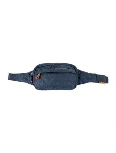 Pre-owned Mz Wallace Nylon Belt Bag In White