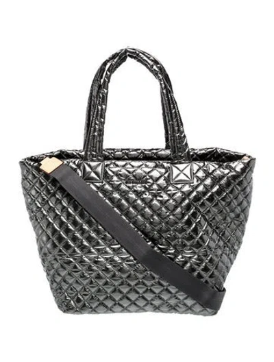 Pre-owned Mz Wallace Nylon Bucket Bag In Black
