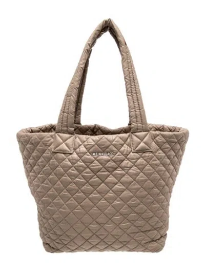 Pre-owned Mz Wallace Nylon Bucket Bag In Brown