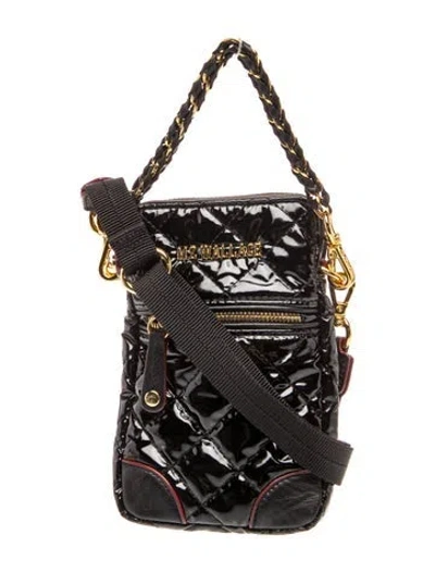 Pre-owned Mz Wallace Nylon Clutch In Black