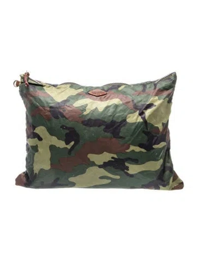 Pre-owned Mz Wallace Nylon Clutch In Green