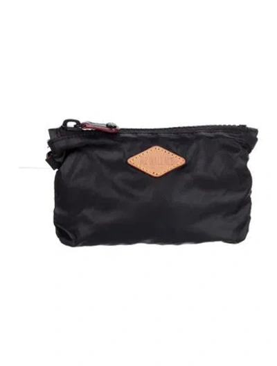 Pre-owned Mz Wallace Nylon Cosmetic Bag In Black