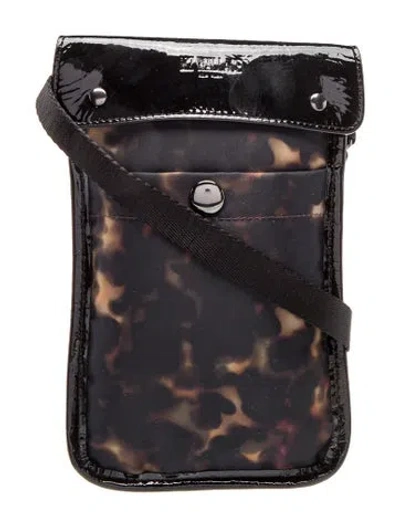 Pre-owned Mz Wallace Nylon Crossbody Bag In Black