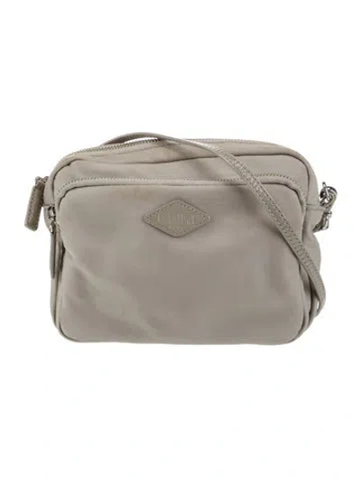 Pre-owned Mz Wallace Nylon Crossbody Bag In Gray
