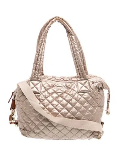 Pre-owned Mz Wallace Nylon Crossbody Bag In Green