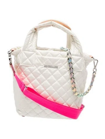 Pre-owned Mz Wallace Nylon Crossbody Bag In Grey