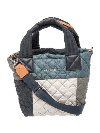 Pre-owned Mz Wallace Nylon Crossbody Bag W/ Tags In Blue