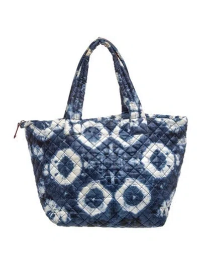 Pre-owned Mz Wallace Nylon Hobo In Blue