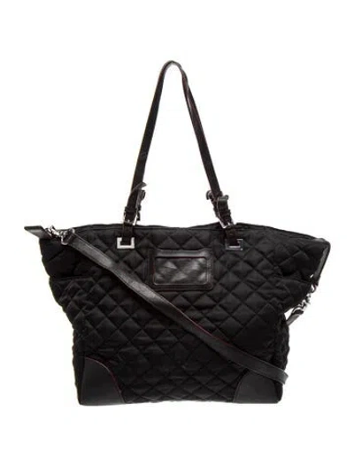 Pre-owned Mz Wallace Nylon Messenger Bag In Black