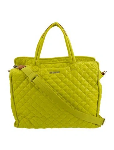 Pre-owned Mz Wallace Nylon Messenger Bag In Green