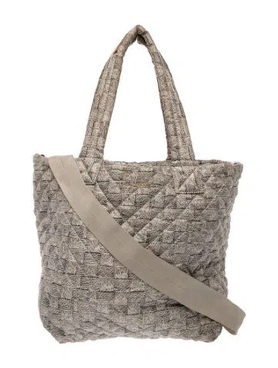Pre-owned Mz Wallace Nylon Messenger Bag In Neutral