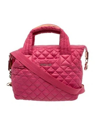 Pre-owned Mz Wallace Nylon Messenger Bag In Red