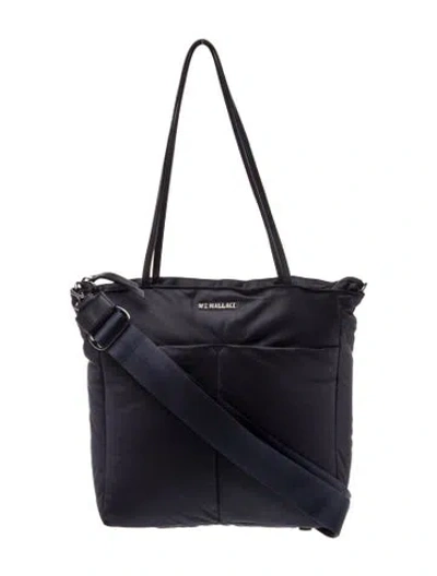 Pre-owned Mz Wallace Nylon Messenger Bag W/ Tags In Black