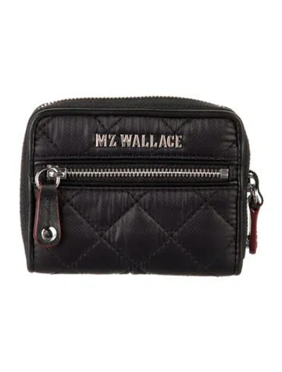 Pre-owned Mz Wallace Nylon Pouch In Black