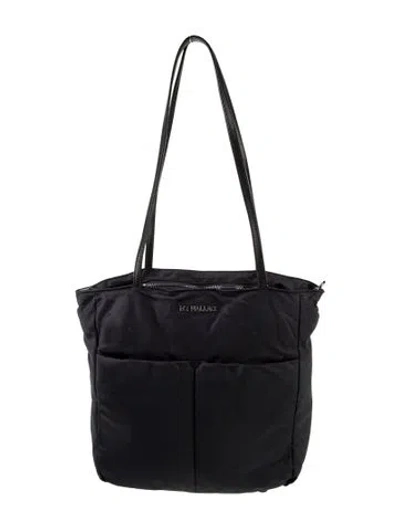 Pre-owned Mz Wallace Nylon Shoulder Bag In Black