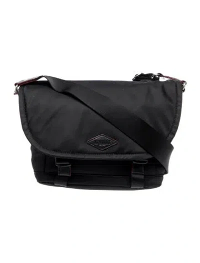 Pre-owned Mz Wallace Nylon Shoulder Bag In Black