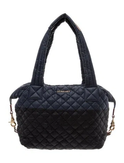 Pre-owned Mz Wallace Nylon Shoulder Bag In Blue