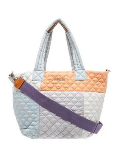 Pre-owned Mz Wallace Nylon Shoulder Bag In Blue