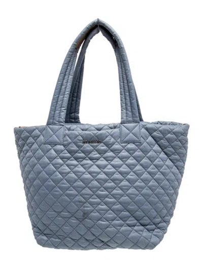 Pre-owned Mz Wallace Nylon Shoulder Bag In Blue