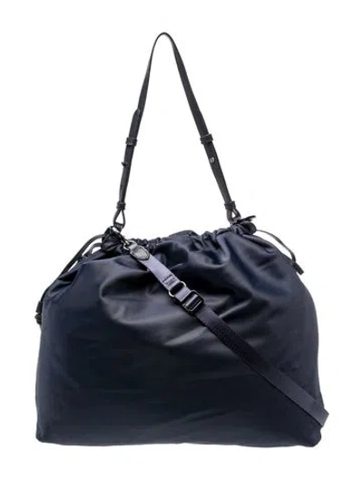 Pre-owned Mz Wallace Nylon Shoulder Bag In Blue